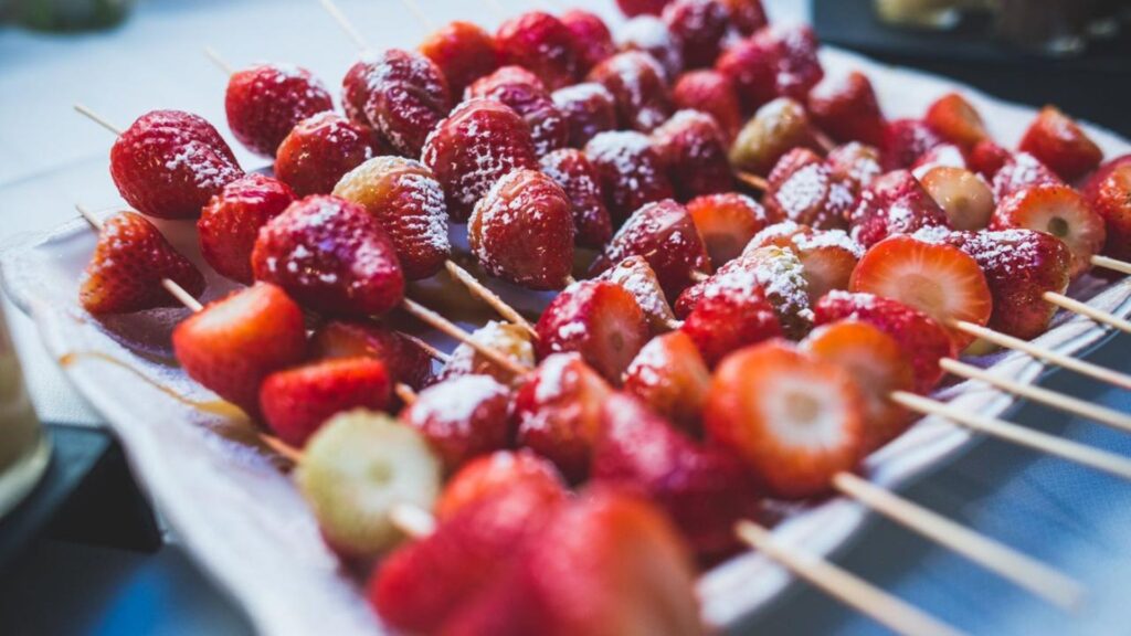 La magia de las frutas en postres